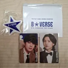 B★VERSE BTS ハラカド入場特典トレカ　SUGA ユンギ