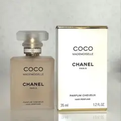 未使用CHANEL COCO MADEMOISELLE ヘアパルファム 35ml