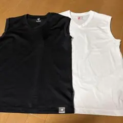 バスケ le coq sportif & Hanes アンダーシャツセット