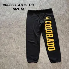 Russell Athletic スウェットパンツ 黒 カレッジ Y2Kのサムネイル