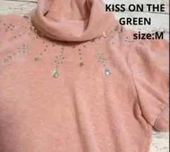 キスオンザグリーン　S～M　 タートルセーター　レディース　ゴルフ　半袖