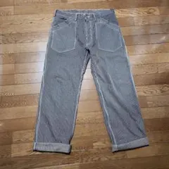 boysmarket ボーイズマーケット ヒッコリーデニム ペインターパンツ 