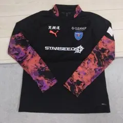 PUMA 長袖シャツ ブラック/マルチカラー