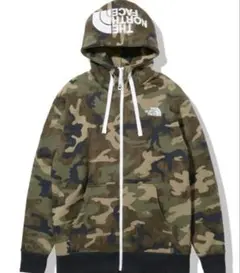THE NORTH FACE TNFカモ フルジップパーカー Lサイズ