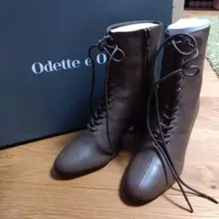 【ODETTE E ODILE】cohina レースアップ ショートブーツ60