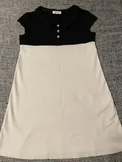 ワンピース　半袖　授乳服　ミルクティー