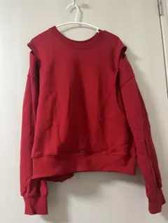 Chikashitsu+ レッド スウェット - メルカリ