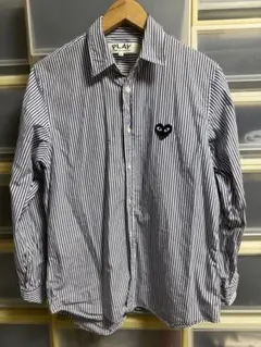 PLAY COMME des GARCONS ストライプシャツ Sサイズのサムネイル
