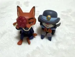 ズートピア ニック ジュディ ディズニー かくれんぼフィギュアHide&Seek