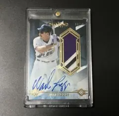 /10 Wade Boggs Topps diamond icons Auto