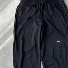 14594 NIKE プリントロゴ ジャージ パンツ 黒色
