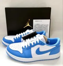 ジョーダンゴルフ　ジョーダン1G 白黒青　27.5 楽天市場】NIKE AIR JORDAN 1 LOW GOLF white/black-sport royal