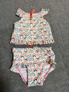 JOE FRESH レインボー柄水着 12-18m