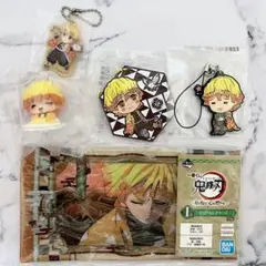 【鬼滅の刃】善逸・おねむたん・ラバーラバーマスコット・その他まとめ売り5点セット