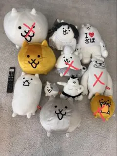 にゃんこ大戦争　まとめ売り　7体　BIG　ぬいぐるみ にゃんこ大戦争 まとめ売り 7体 BIG ぬいぐるみ - メルカリ