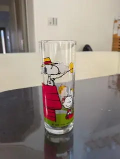スヌーピー ピーナッツ グラス コップ 1965 当時物