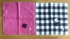 新品未使用タグ付き☆ラルフローレン☆タオルハンカチ2枚セット