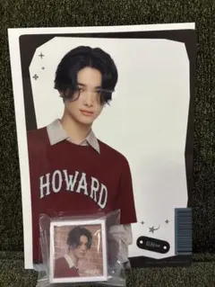 ENHYPEN セガラッキーくじ E賞F賞マグネット　クリアビックカード　ニキ