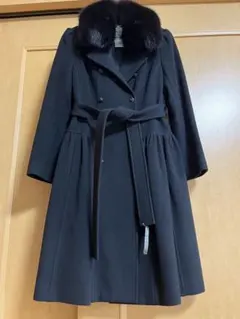 ルネ ウール コート お呼ばれ ベージュ 34 ダブルトレンチコート【UR'S ユアーズ】[品番：TV000011965