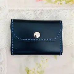 早い者勝ちで10%オフ!ハンドメイド　レザーウォレット　新品未使用品