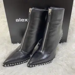 美品 Alexander Wang ブーティ 黒 35 ブーツ 2025年最新】Alexander Wang ブーツの人気アイテム - メルカリ