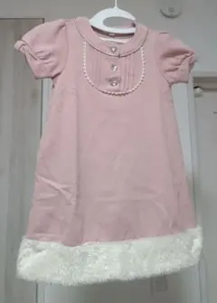 any FAM 半袖ワンピース ピンク 110cm