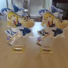 東方Project 霧雨魔理沙 アクリルスタンド 2個セットのサムネイル