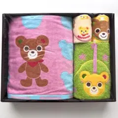 新品 MIKI HOUSE フェイスタオル ハンドタオル ミニタオル セットのサムネイル