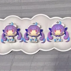 ホロライブ 一番くじ ちょこのっこ 湊あくあ　3体セット