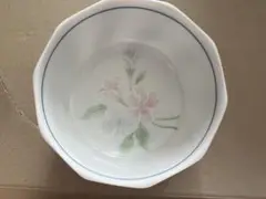 花柄八角形ボウル5個セット