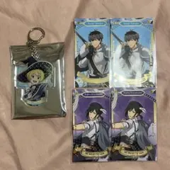 SideM アニメイトカフェ アクキー 箔押しカード ピエール 恭二 九郎