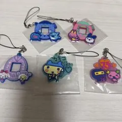 たまごっち一番くじ　F賞　きらきらラバーチャームセット売り