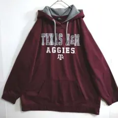 A980　Colosseum　トラックパーカ　3XL　濃赤　ジャージ　US古着