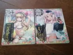 艦これアーケード Fletcher改+U-511改 水着mode