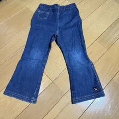 ★ミキハウス ダブルB ジーンズ 100 ワンポイント