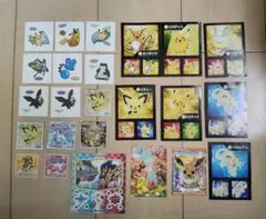 ポケモン　パンデコキャラシール、その他シール色々