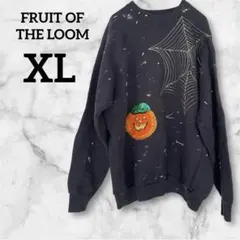FRUIT OF THE LOOM 【XL】ハロウィン スウェット 90s 希少