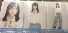 乃木坂46 冨里奈央 生写真 スパンコール コンプ