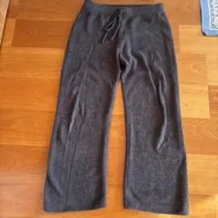 UNIQLO フラッフィーソフトストレートパンツ L