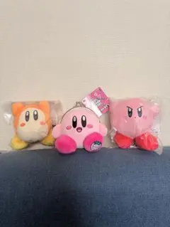 星のカービィ ワドルディ 一番くじ D賞 ナムコ限定 がまぐちぬいぐるみ 3種