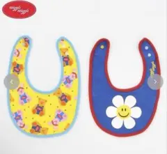 【新品】wiggle wiggle バースデイ コラボ スタイ　2枚セット