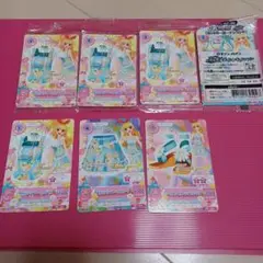 アイカツカードセット　ちゃおフェスティバル　入場者配布　３枚セット未開封
