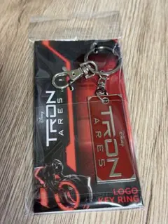 Disney TRON ARES ロゴキーホルダー