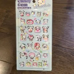 匿名配送　キャンディジェムシール パンダ 　パンダ ボンボンドロップシール