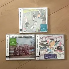 Life goes on / We are young 3枚セット