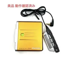 Panasonic MDウォークマン MDプレーヤー SJ-MJ99 動作確認済 Panasonic - MDウォークマン Panasonic MD sj-mj5の通販 by かり