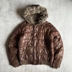 【00s Woolrich】ファージップブルゾン　N-2B 短丈 vintage