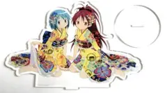まどマギ 美樹さやか 佐倉杏子 アクリルスタンド アクスタ 京まふ 振袖 着物 まどマギ 美樹さやか 佐倉杏子 アクリルスタンド アクスタ 京ま