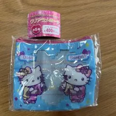 マツケンサンバ×キティ　クリアラメポーチ