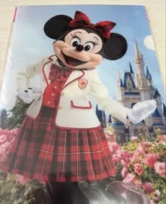 東京ディズニーリゾート ミニーマウス 厚手クリアファイル